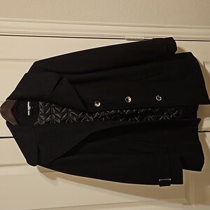 Karl Lagerfeld Wool Coat Black